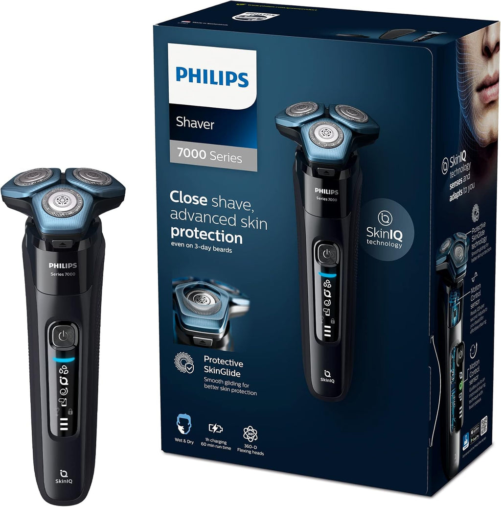 Black Wet and Dry Electric Shaver Z6022