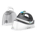 White Portable Cordless Steam Iron with Carrying Case J10218