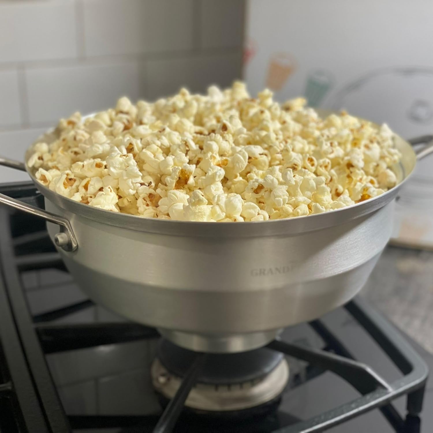 Stovetop Popcorn Maker Popcorn Pan A95722