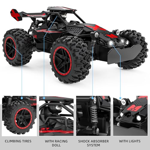 Green 1:18 Remote Control RC Truck with Lights L5202
