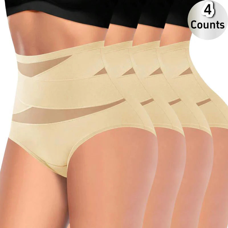 4-Pack High-Waist Shaping Panties O797