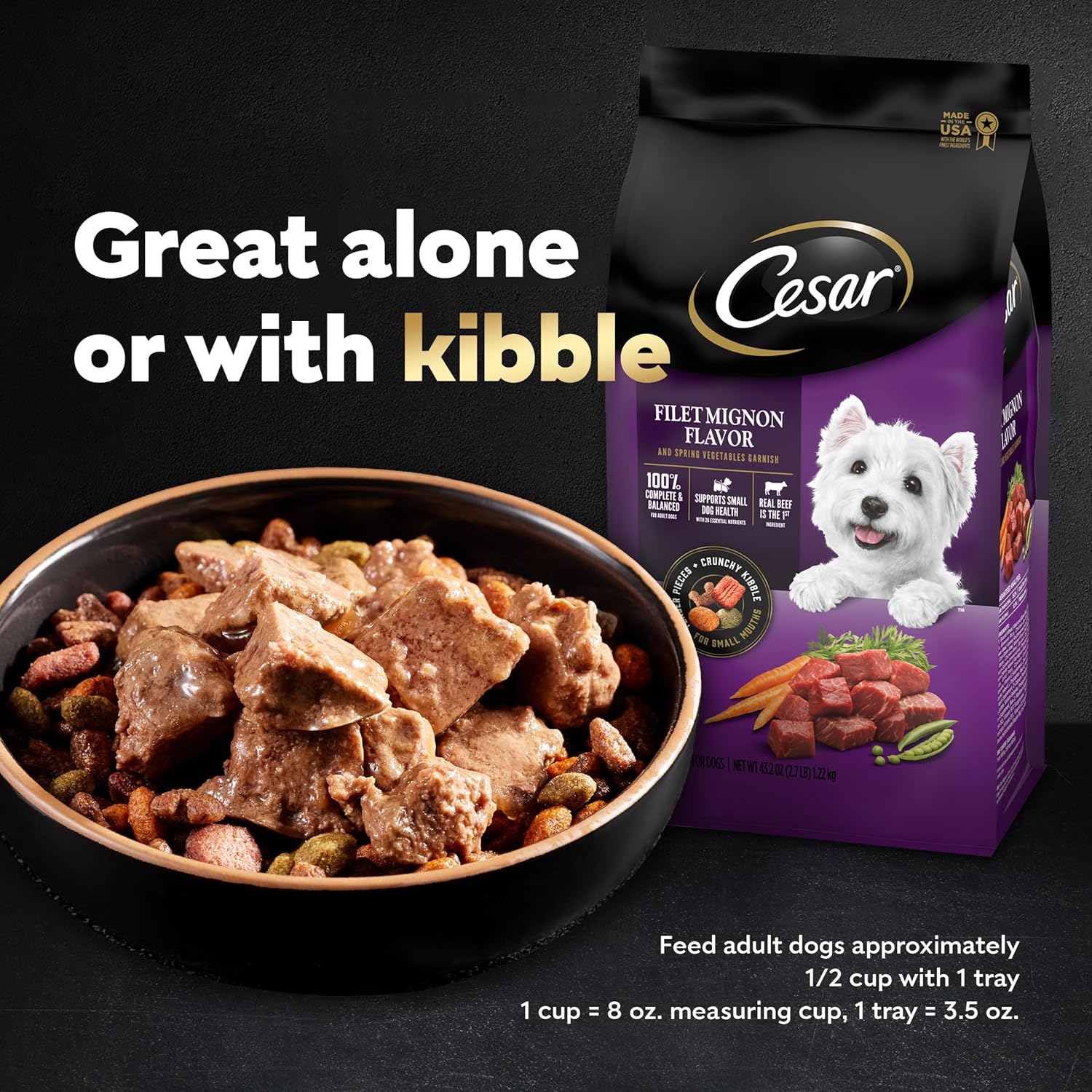 Soft Wet Dog Food Loaf in Sauce Variety Pack, 24 Trays, 3.5 oz K6264