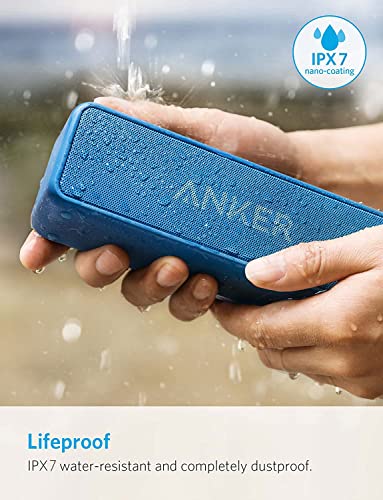 Portable Bluetooth Speaker with Stereo Sound, IPX7 Waterproof, 24-Hour Playtime R370