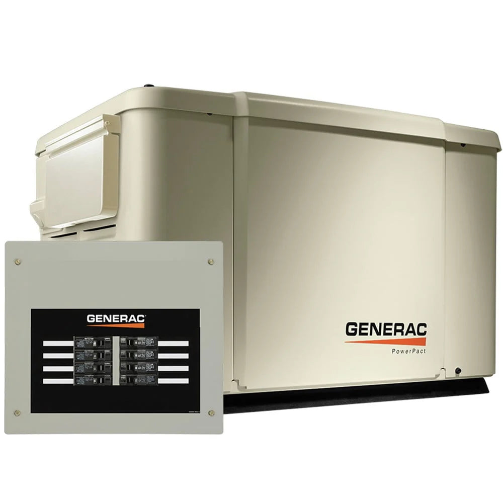 Air-Cooled Home Standby Generator with Automatic Transfer Switch V9097