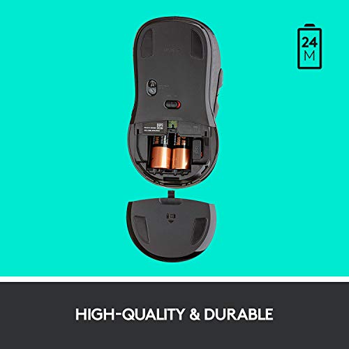 Wireless Mouse with Programmable Buttons - Graphite J721359