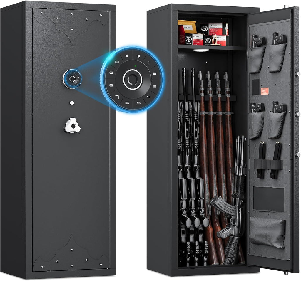 10-12 Gun Safe with Adjustable Pistol Rack F731487