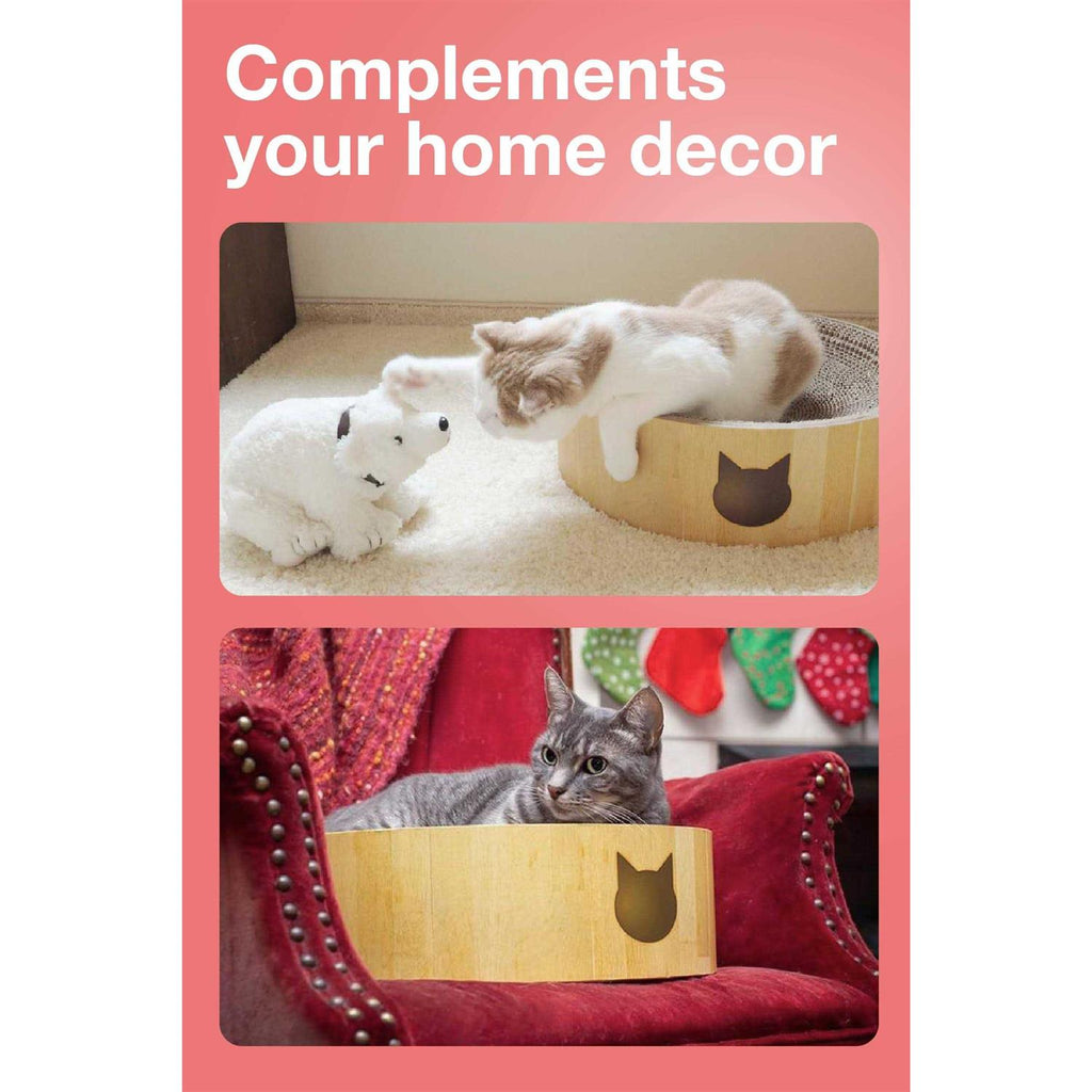 Cozy Cat Scratcher Bowl C624690