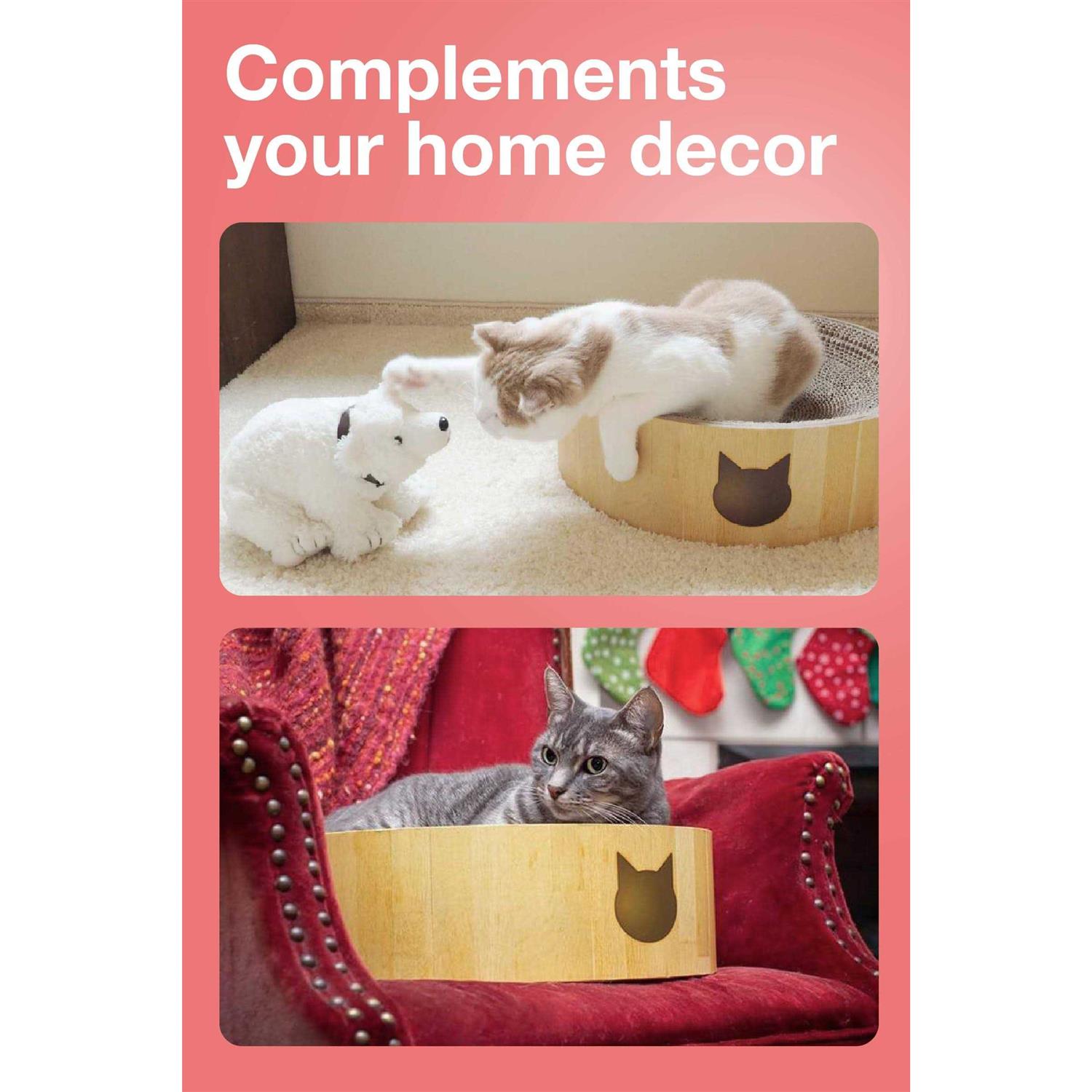 Cozy Cat Scratcher Bowl C624690