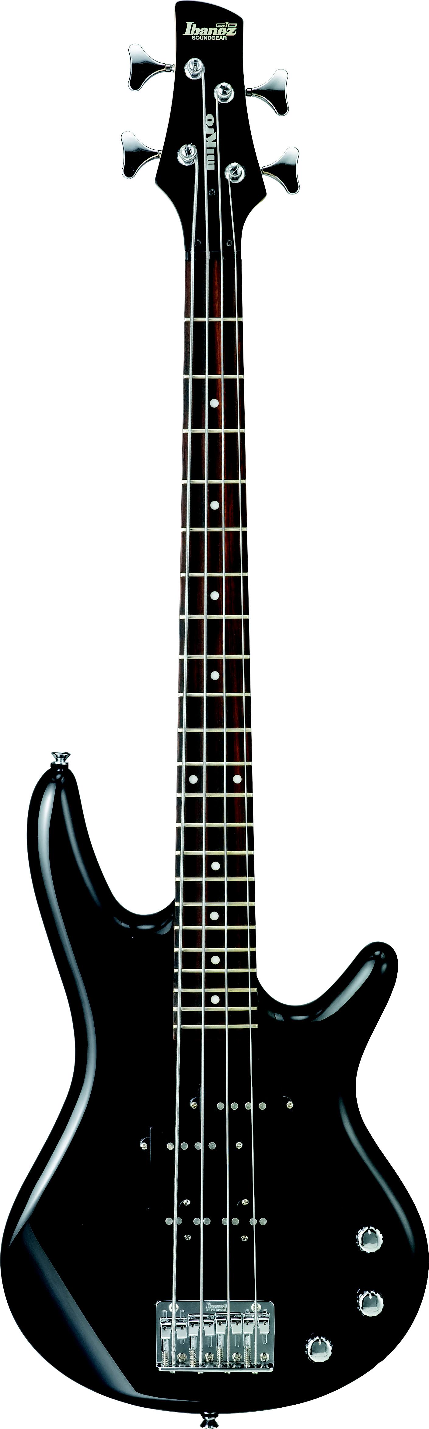 Black Short-Scale Electric Bass Guitar N72934