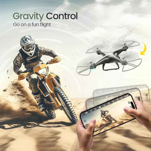 1080P HD Camera Drone with 2 Batteries S4731