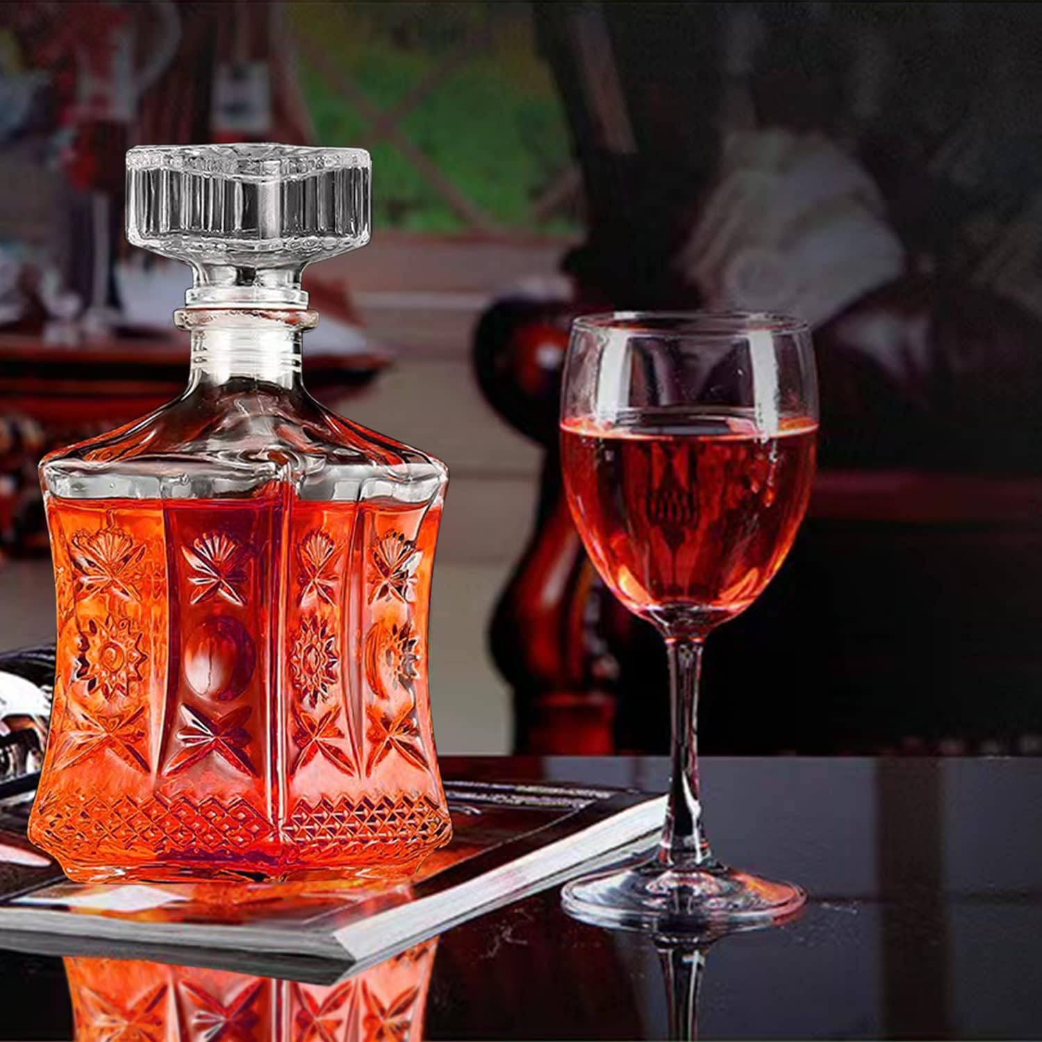 25 Oz Glass Decanter Set T969