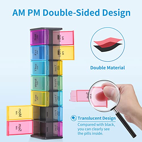XL 7 Day Pill Organizer 2 Times a Day A351
