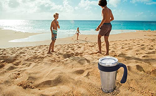 Black Anti Slip Tumbler Handle for 30oz Stainless Steel Tumblers W370669