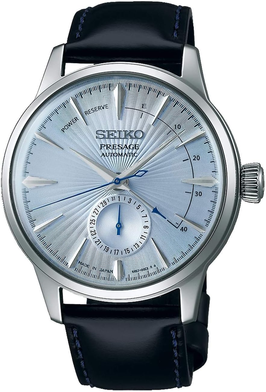 Ice Blue Cocktail Time Power Reserve Automatic Watch S225