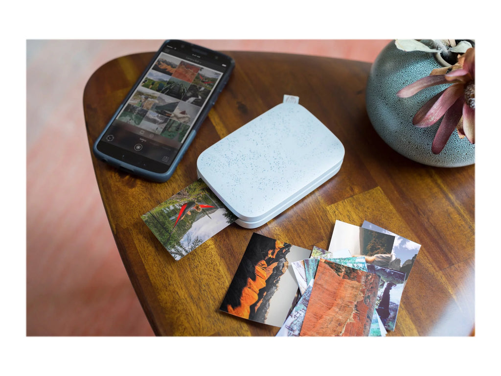 Portable Photo Printer Luna White L697