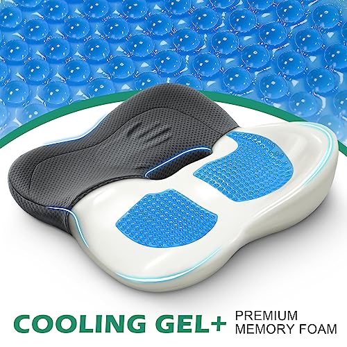 Cooling Gel Seat Cushion with Non-Slip Cover G27794