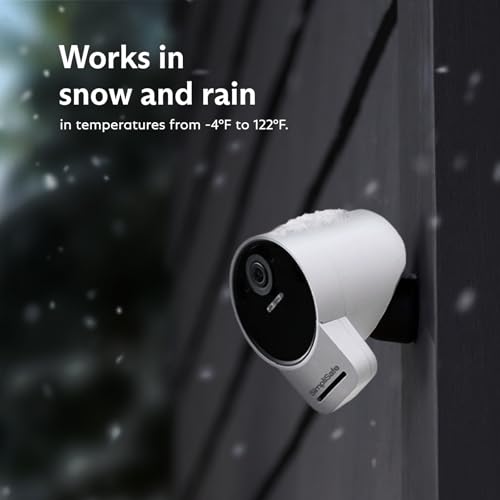 Outdoor Security Camera, 1080p Wireless and Wired D8155