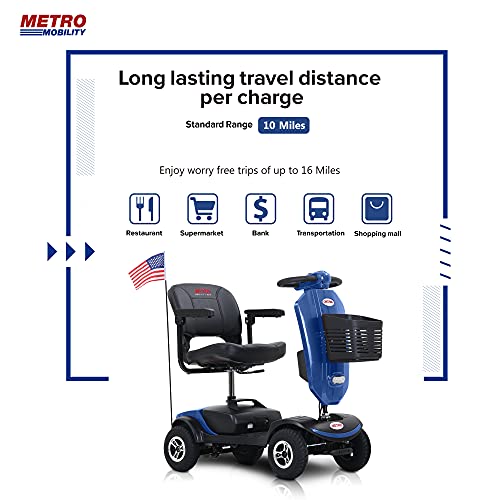 Electric Medical Scooter with USB Charging Port, MAX Load 300LBS Q872060