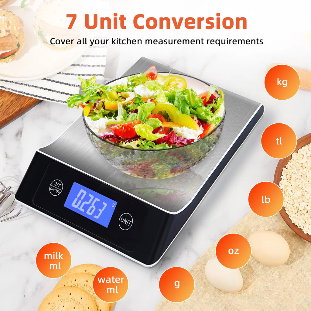 Stainless Steel Digital Kitchen Scale Y761