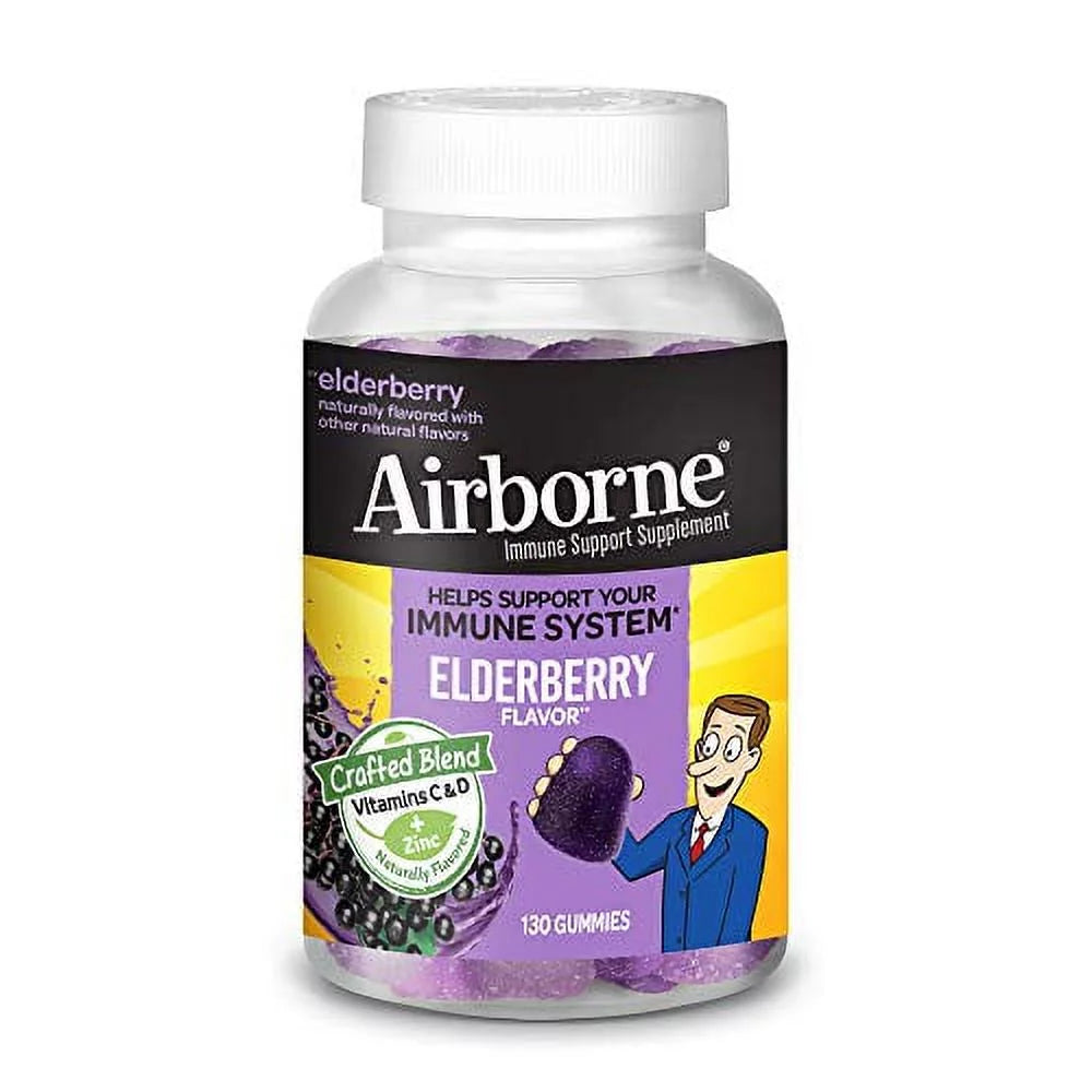 130 Count Elderberry Gummies with Vitamins & Zinc M661