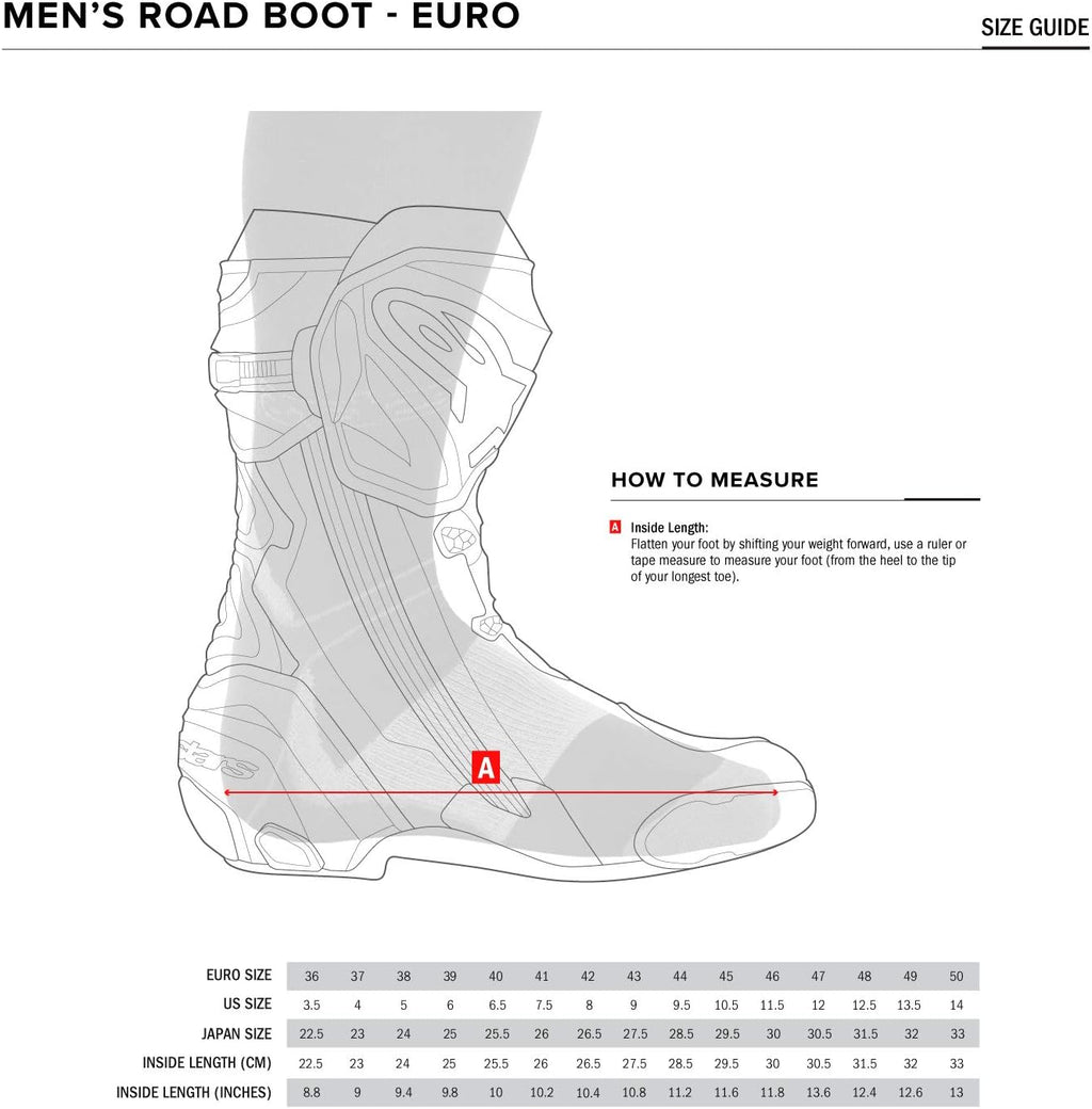 Black Motorcycle Boot X34416