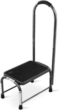 Heavy Duty Medical Step Stool with Handle & Non-Skid Rubber Platform, 330 Lbs Load Capacity D470