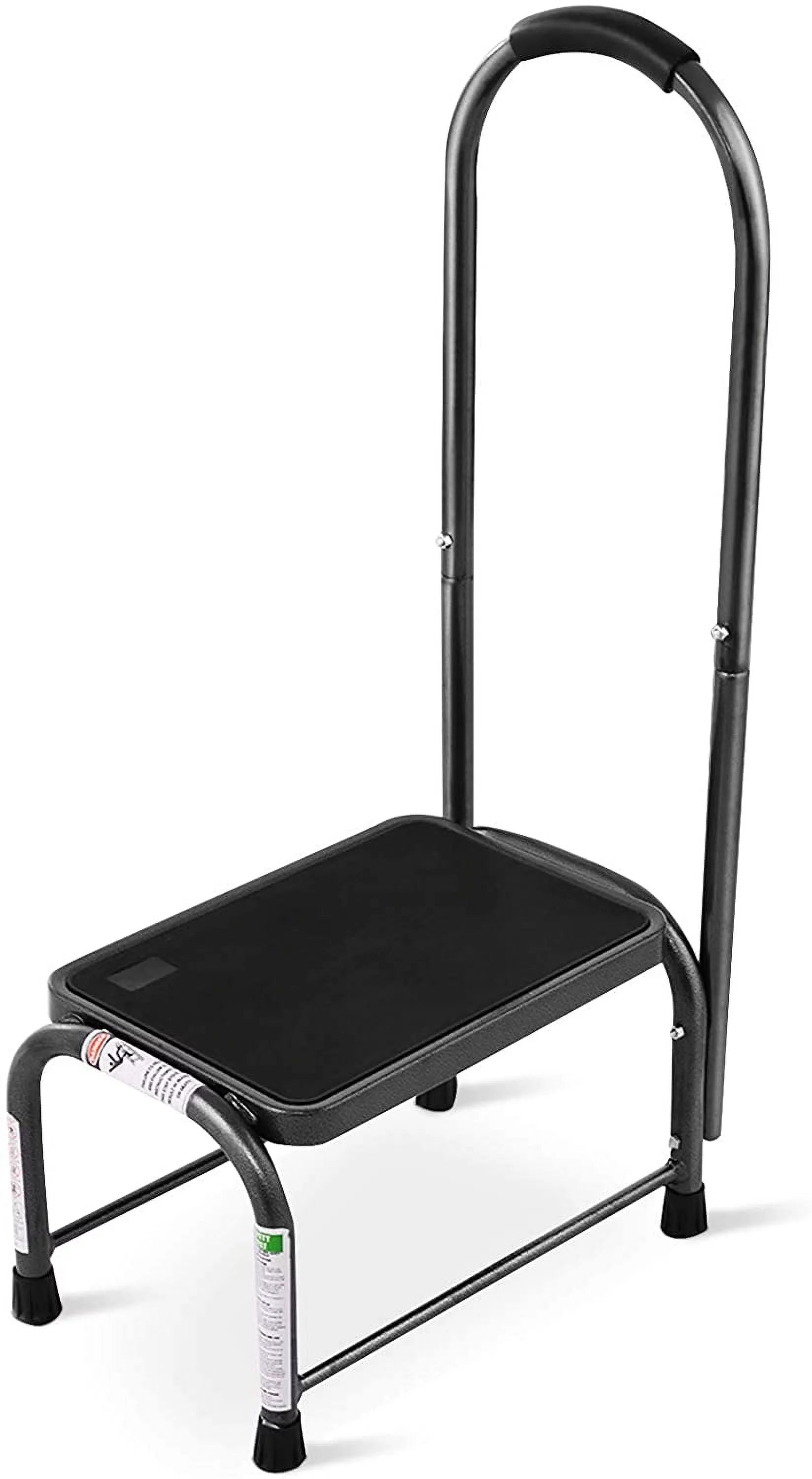 Heavy Duty Medical Step Stool with Handle & Non-Skid Rubber Platform, 330 Lbs Load Capacity D470