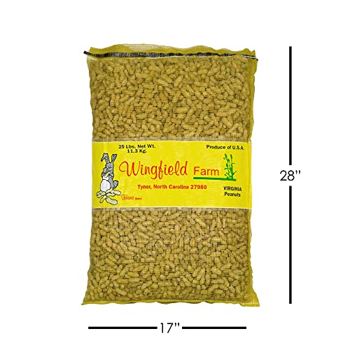25 lb Virginia in Shell Animal Peanuts V5478