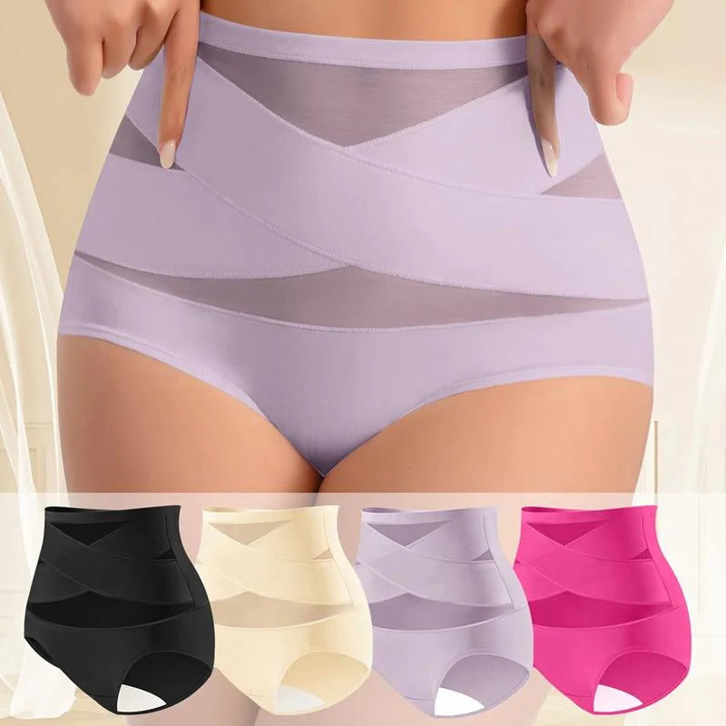 4-Pack High-Waist Shaping Panties O797