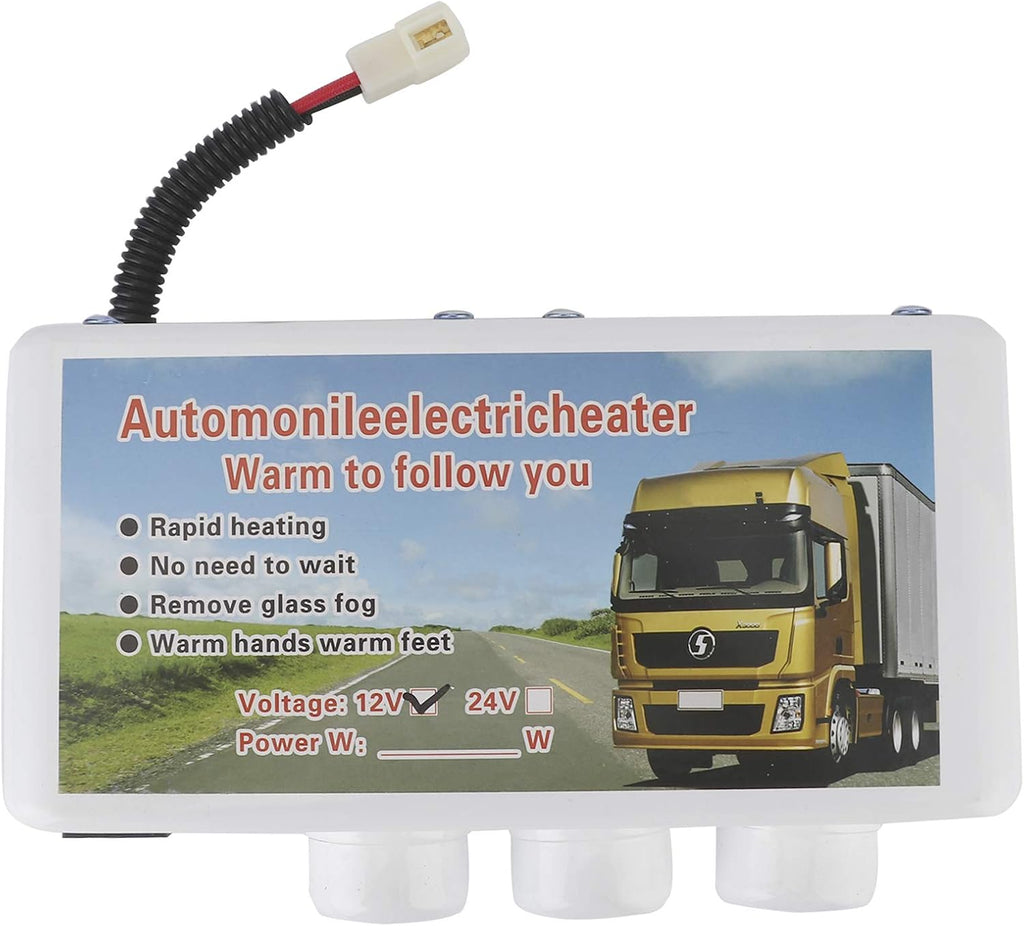 1000W 12V Portable Car Heater with 3 Air Outlet X66810