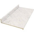 White Straight Laminate Kitchen Countertop L3283
