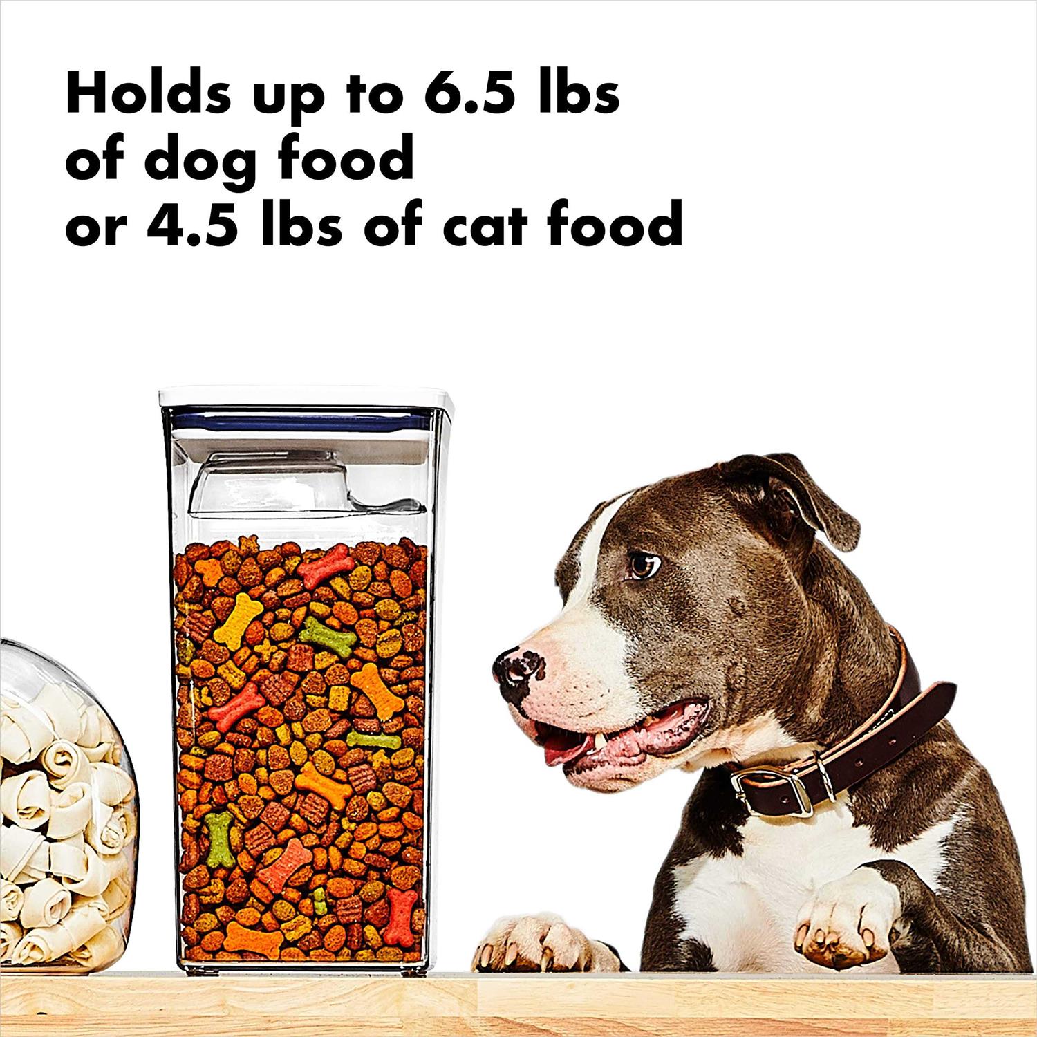 Pet POP Container with Scoop I5703