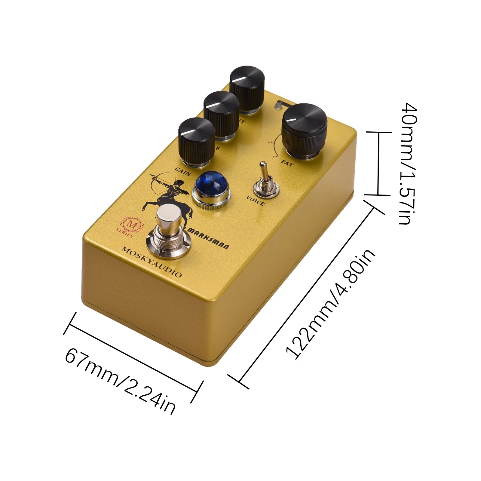 Overdrive/Preamp/Booster Pedal for Electric Guitar E72317