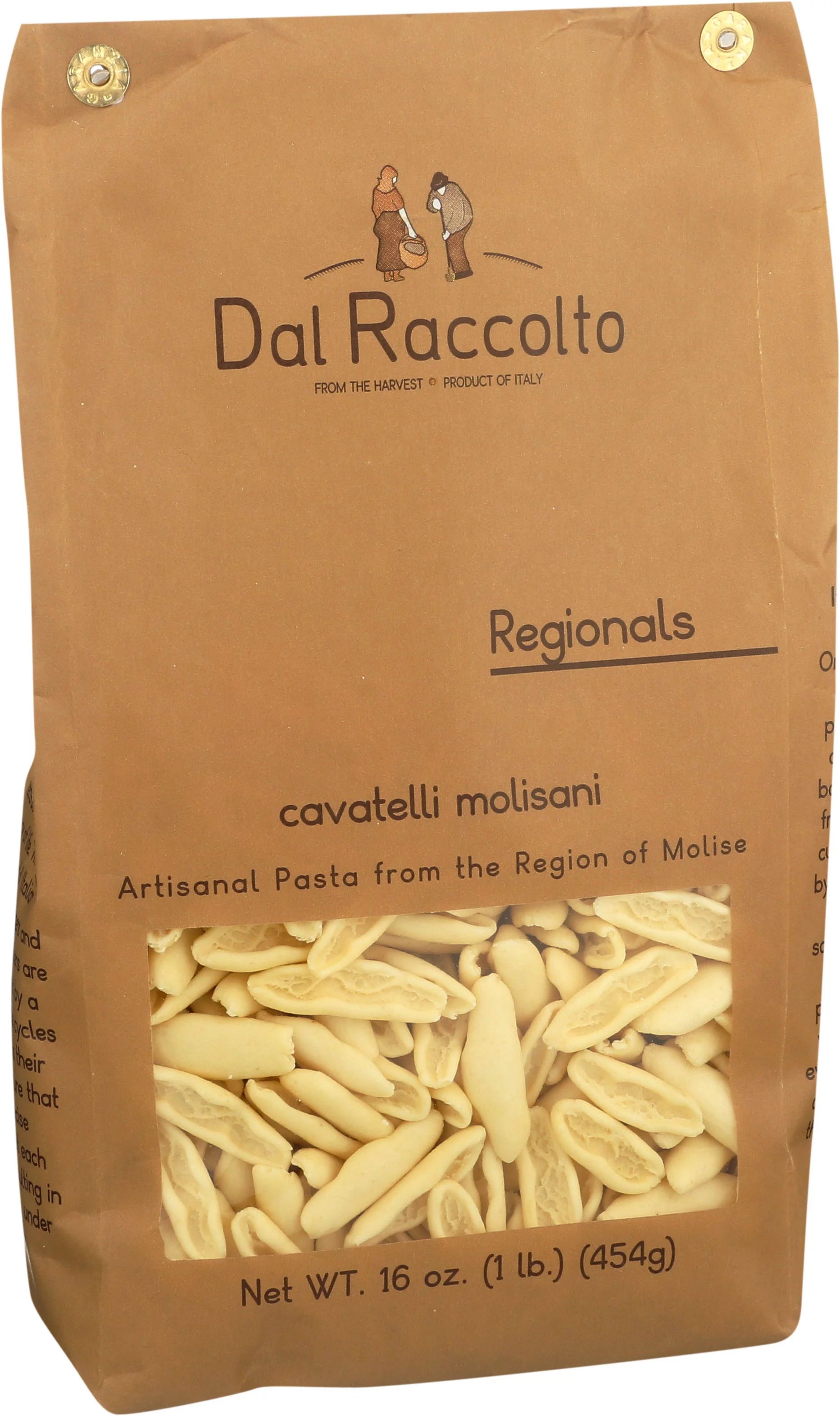 Cavatelli Molisani Italian Pasta, 1.0 Pound Bag (4 Pack) H921