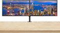 32-inch 4K UHD Borderless IPS LCD Monitor, 2-Pack with Desk Mount Dual Monitor Stand I903825