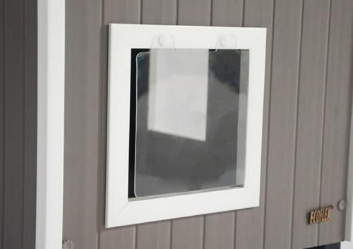 Outdoor Cat House with 2 Vinyl Door Flaps U922