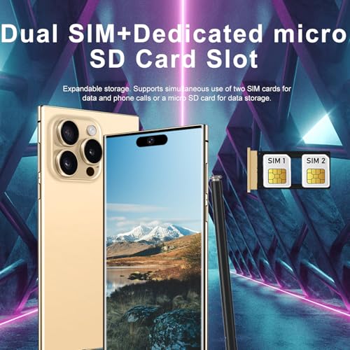 White 5G Android Smartphone 8GB+256GB Dual SIM G87103