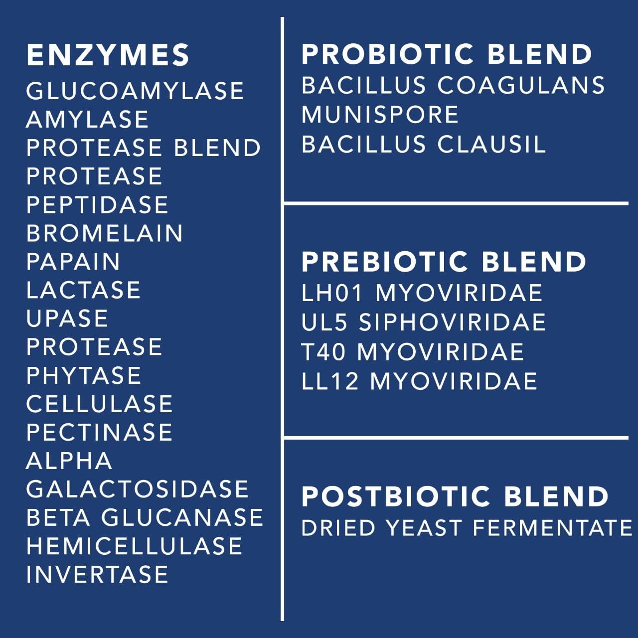 4-in-1 Prebiotic Probiotic & Postbiotic 60 capsules V1322