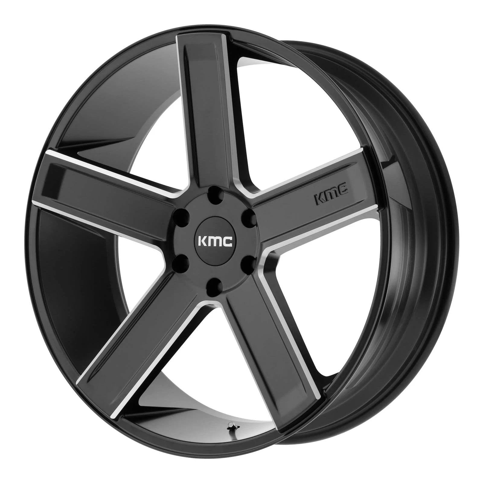 22x9 Satin Black Milled Wheel L2553