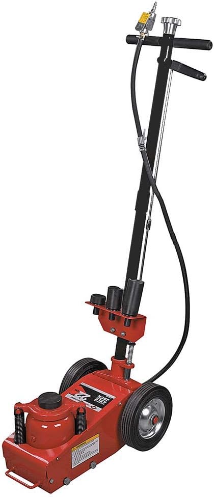 22 Ton Air/Hydraulic Floor Jack with 3 Piece Ram Extension Kit J6585