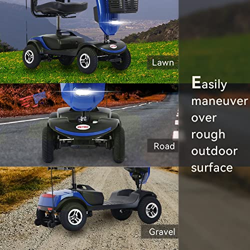 Electric Medical Scooter with USB Charging Port, MAX Load 300LBS Q872060