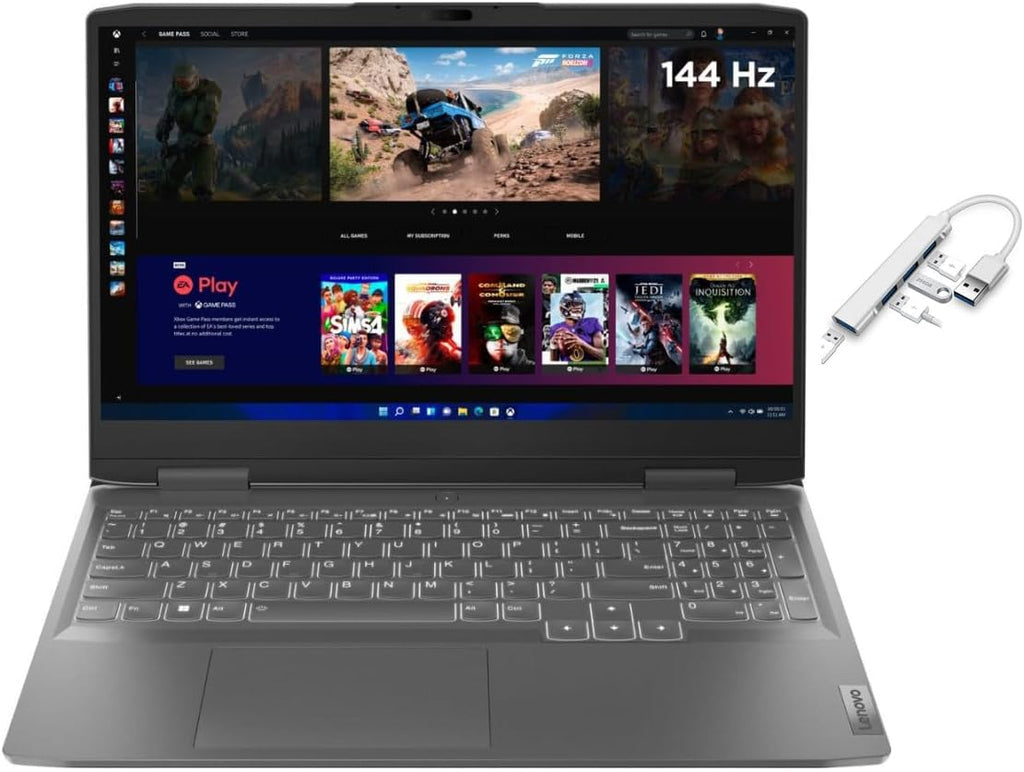 15.6" 144Hz FHD Gaming Laptop, Core i5-13420H, 32GB RAM DDR5, 1024GB SSD, RTX 3050, Backlit, Windows 11 Home, Grey F139238