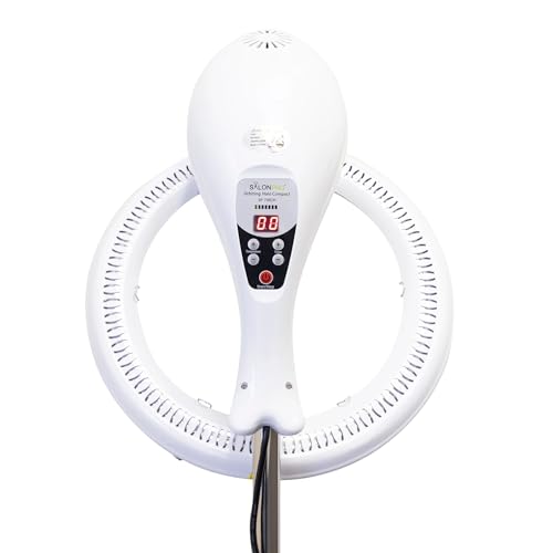 Compact Infrared Hair Color Processor & Dryer with Rolling Base V50971
