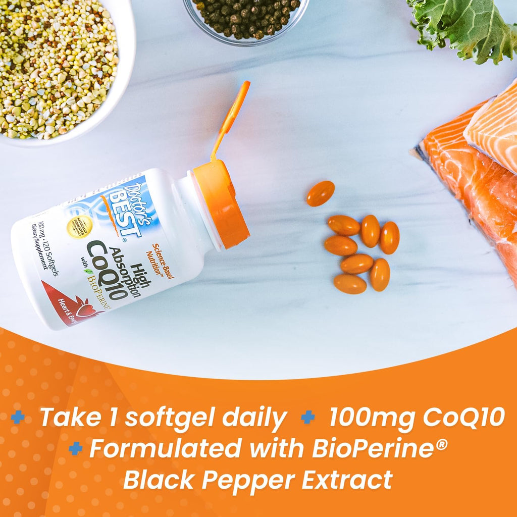 100 mg 120 Count CoQ10 T4462