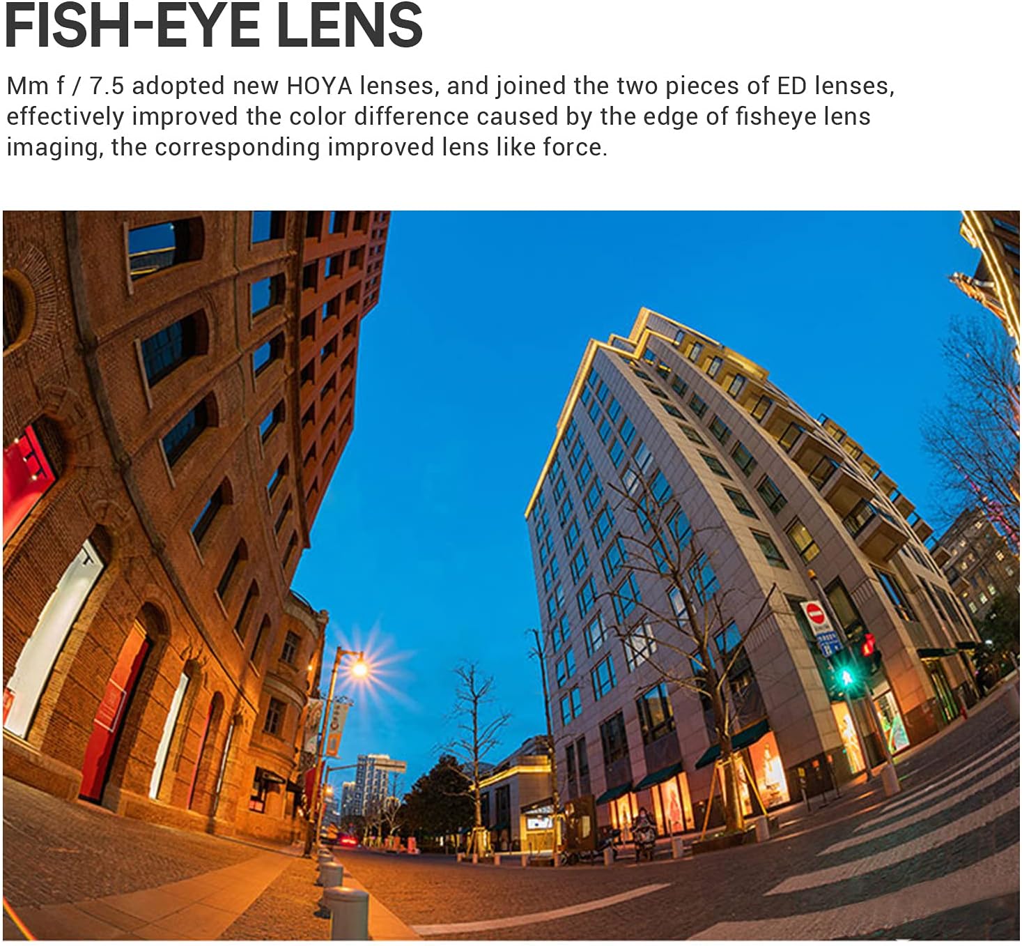 7.5mm F2.8 II APS-C Wide Angle Fisheye Fixed Lens (Black) A91180