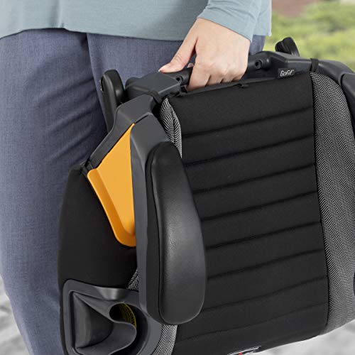 Backless Booster Car Seat with LATCH Attachment, Portable Car Booster Seat for Children 40-110 lbs. N607885
