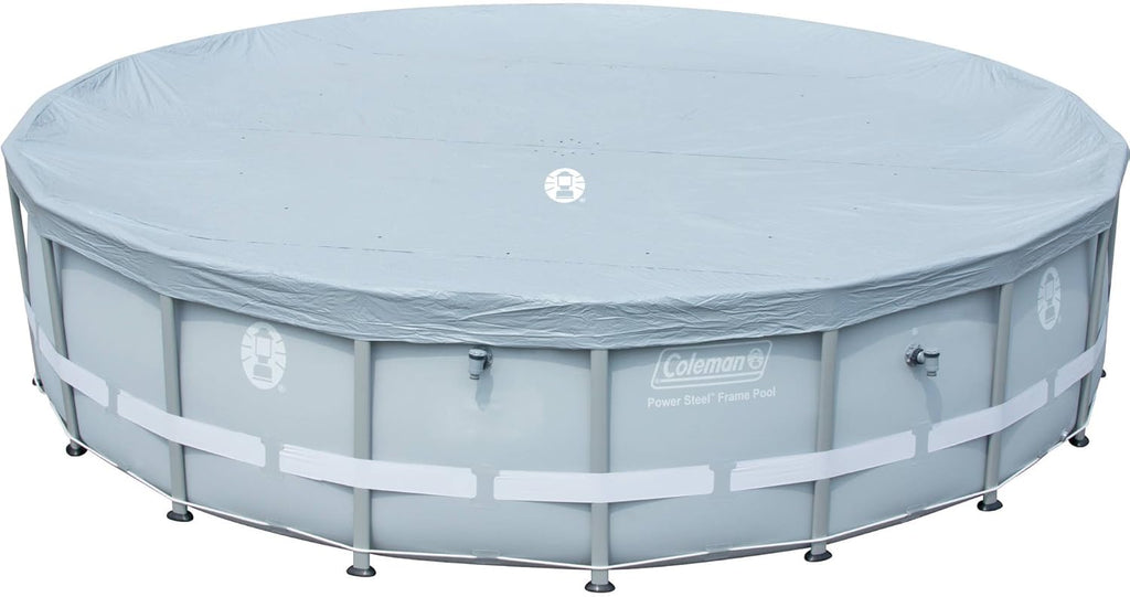 18' x 48" Power Steel Frame Above-Ground Swimming Pool Set E8420
