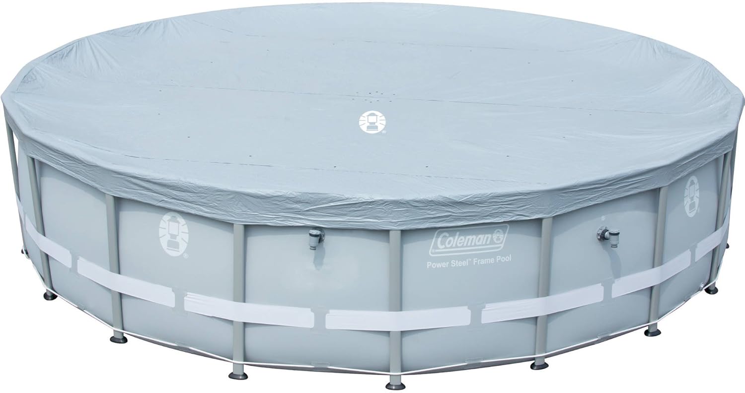 18' x 48" Power Steel Frame Above-Ground Swimming Pool Set E8420