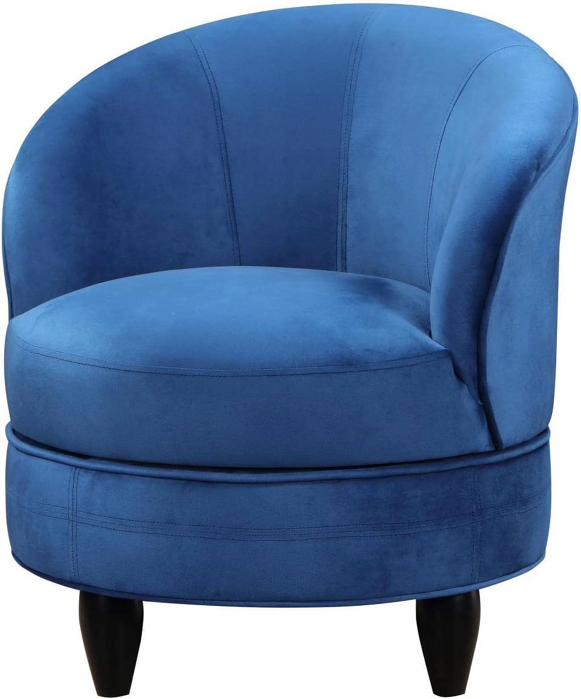 Blue Velvet Swivel Accent Chair H621