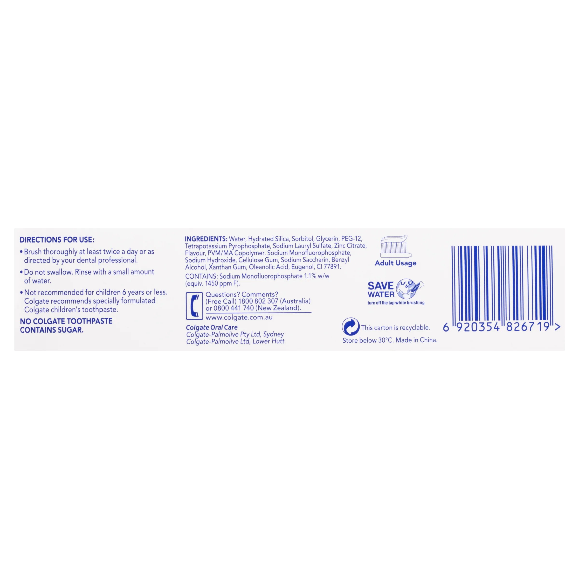 Toothpaste 100g S284